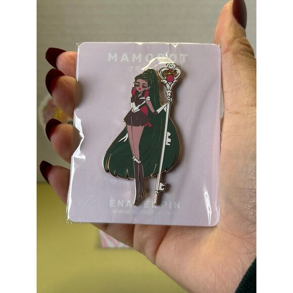 Mamobot Sailor Moon Anime Pin Sailor PlutoTop Model Senshi - Picture 5 of 11